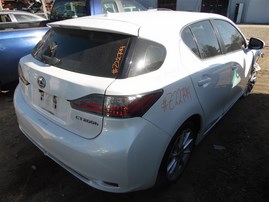 2011 Lexus CT200h White 1.8L AT #Z22794